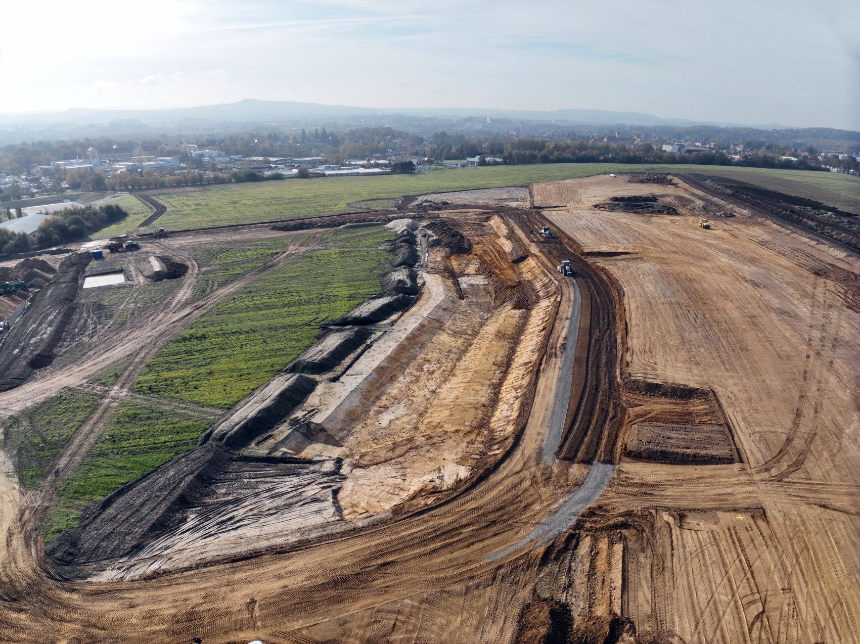 Bischofswerda – Erweiterung des Gewerbegebiet Nord 2 nimmt Gestalt an