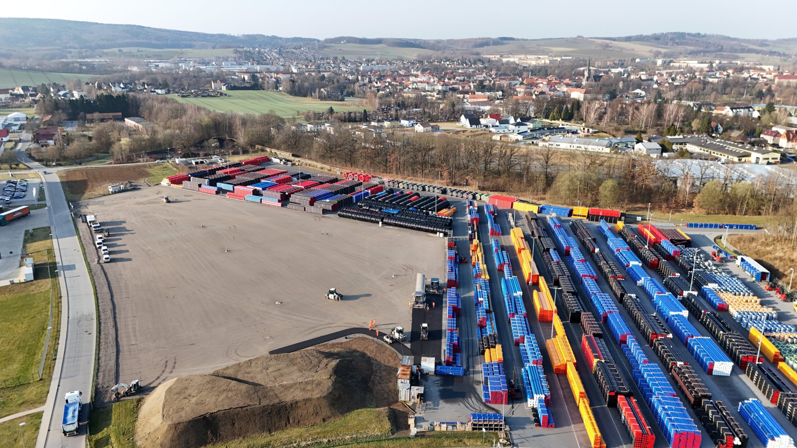 17.000 m² neuer Lagerplatz für Gerodur 🚧