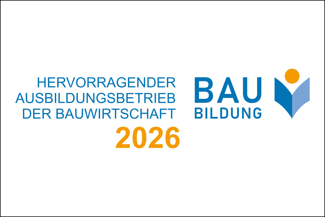 BISTRA Bau als „Hervorragender Ausbildungsbetrieb 2026“ ausgezeichnet